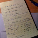 blog post check list Blog Post Check List