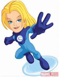Marvel Super Hero Squad Invisible Woman Marvel's Invisible Woman